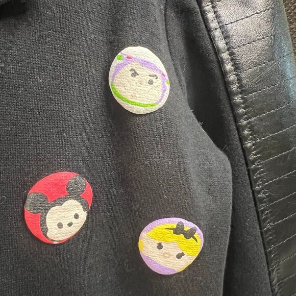 D-Signed by Disney Moto Jacket Girls Size Small 7/8 - Picture 2 of 5